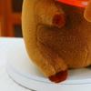Wearing Headband Simulation Capybara Toy Peanut Stuffed Capybara Doll  Birthday Gifts