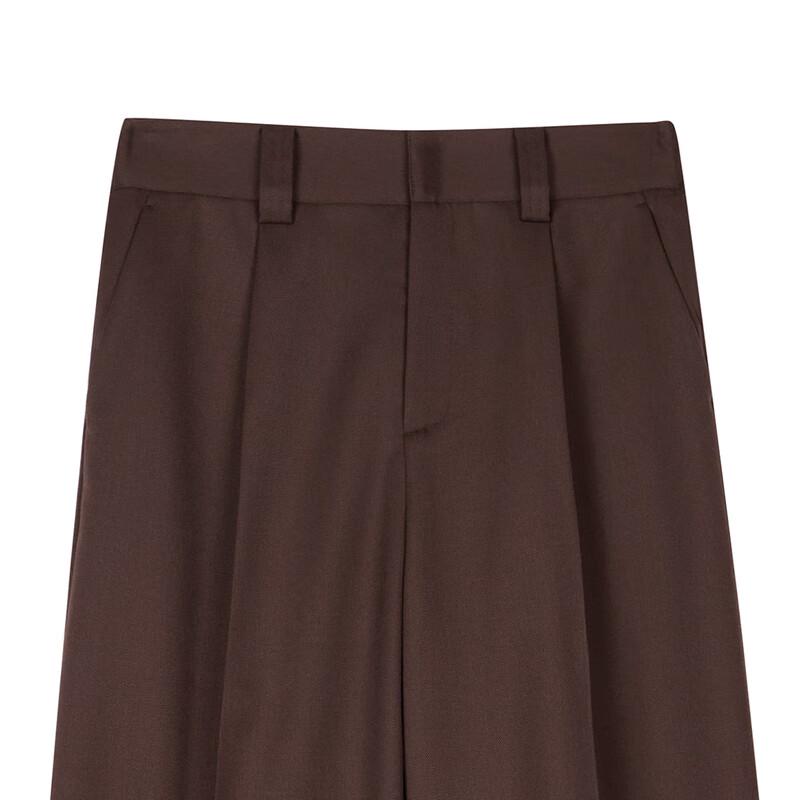 LESS 2024 Autumn Loose Wide-Leg Commuter Pants