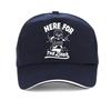 Funny Here For The Beer Print Baseball Cap Cartoon Creativity Beer Men Women Caps Adjustable Outdoor Sports Hat