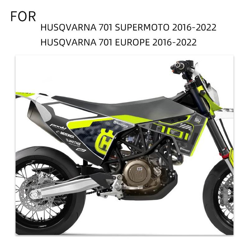 For Husqvarna 701 Supermoto 2016-2025 Motorcycle Front Wheel Fork Axle Sliders Rear Swingarm Slider Frame Crash Protector Pads