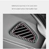For BMW X5 F15 2014-2018 Made of Alcantara Car Interior Dashboard Side Air Vent Outlet Trim Frame Performance Stickers Accessory