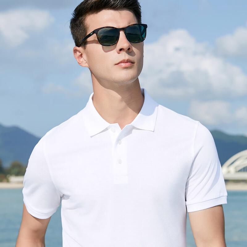 Antonio Men's Double Mercerized Cotton Short Sleeve Polo