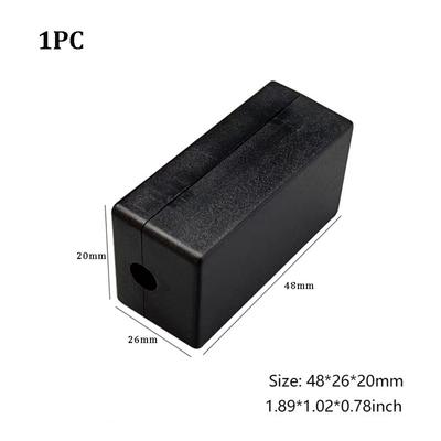 Waterproof Project Enclosure Boxes Black ABS Plastic Storage Case 9 Styles Housing Instrument Case Electronic Supplies