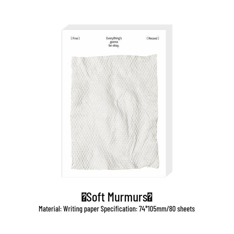 

Блок отрывных липких заметок PaperMore - Ежедневник минималиста для студента, 80 листов