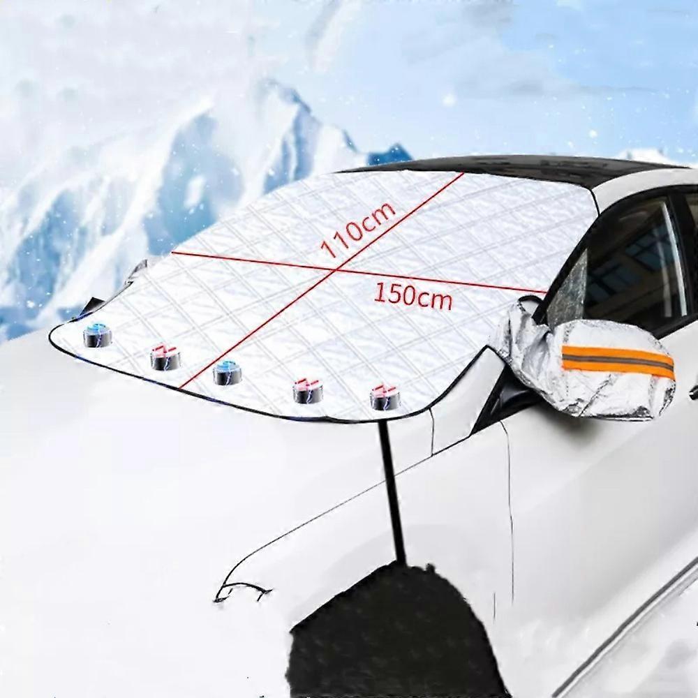 Magnetic Car Anti-Snow Cover, Windshield Ice Protector Cover