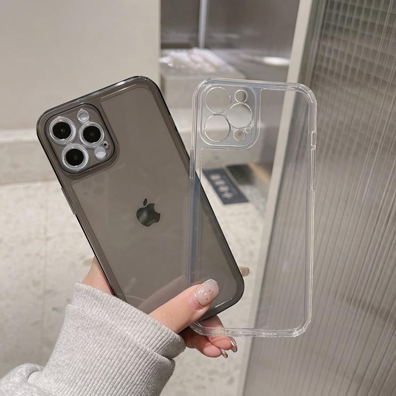Simple and Cold Wind 15 Apple Phone Case IPhone 16 Full inclusive X Silicone 14 Promax Suitable for 13/11 Soft 12