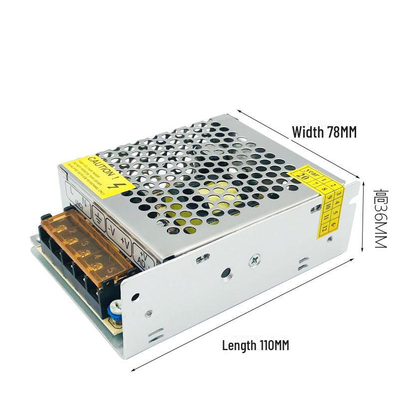 220V na 24V 2A 50W Spínaný napájecí zdroj AC-DC Měnič LED Adaptér