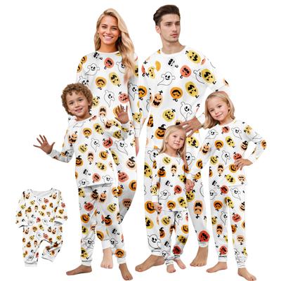 Druck Niedliches Familien-Set Pyjamas, Hauskleidung, Familien-Set Langarm-Oberteil Hosen-Set