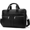 Men's Briefcase Leather Men's Bag Business Bag 14 Inch Computer Bag Men's Shoulder Business Bag