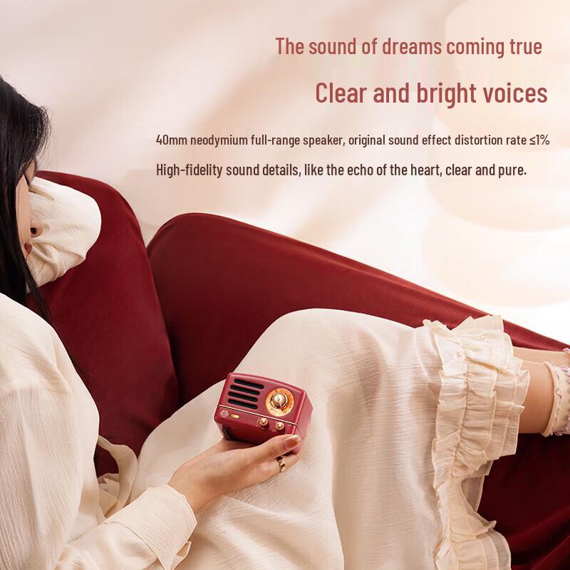 Mao Wang OTR Little Prince Portable Bluetooth Speaker with Radio CN plug (adapter included) (CN version)