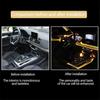 Car Atmosphere Light Strips RGB LED Moulding Decoration Lamp Auto Accessories