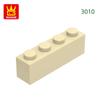 Non-Toxic 67Pcs/Lot 3010 1X4 Basic Building Blocks Moc Parts Compatible With Bricks Diy Children Toys Assembly Gift Storage Box