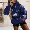 Womens Plus Size White Drawstring Hooded Sweatshirt Long Sleeve Loose Soft Casual Everyday Street Garment