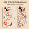 Bustling Pattern Phone Case For iPhone 16 16e 15 14 13 12 11 Pro Max Mini X XR XS Plus Cover