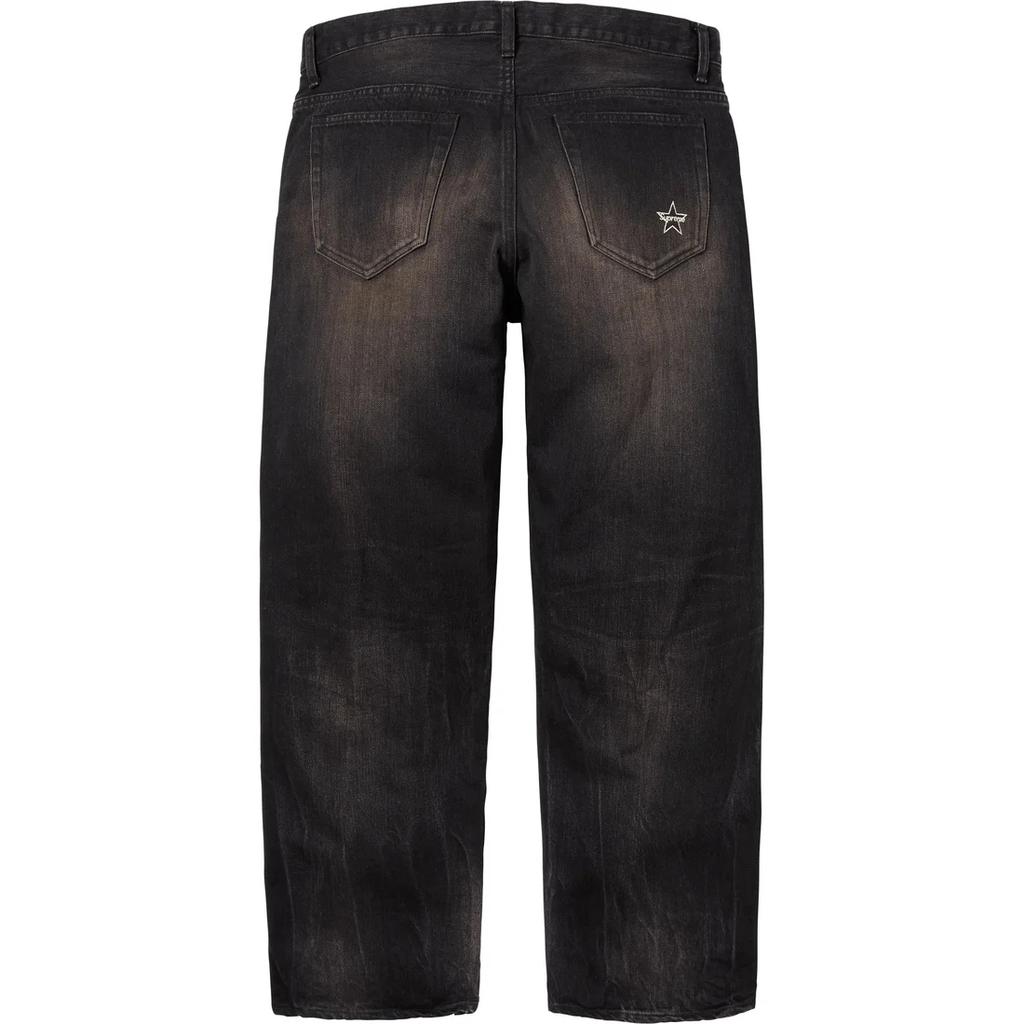 Supreme Distressed Loose-fit Jeans SUP-SS25-064