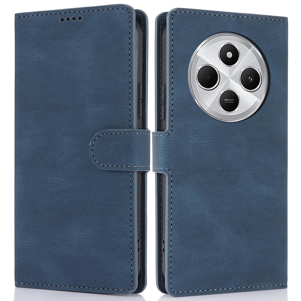 For Xiaomi Poco C75 4G/Redmi 14R 5G/14C 4G Case PU Leather Phone Cover with Wallet Stand View