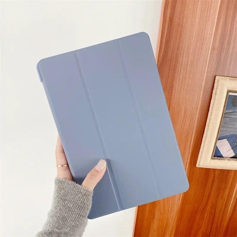 Leather Silicon TPU Back Cover for Lenovo Tab M11 Xiaoxin Pad 2024 TB330FU TB331FC Holder Shockproof Tablet Case