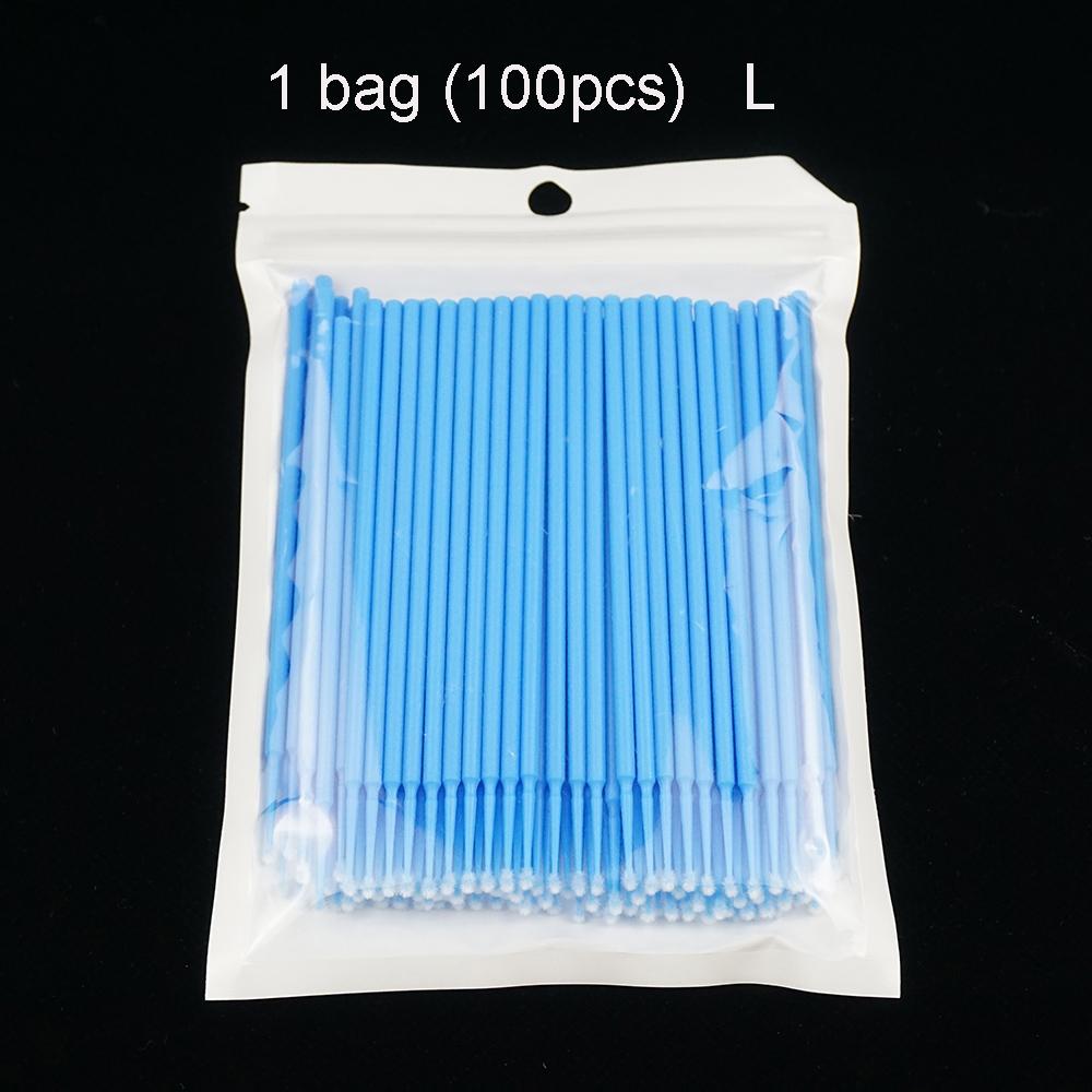 100 Pièces Brossettes Interdentaires Jetables Outils Dentaires Pour le Nettoyage des Dents Soins Bucco-dentaires Recommandé par les Dentistes Hygiène Essentielle bleu