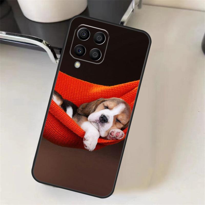 Beagle Dog Puppy Pet Case For Samsung Galaxy M06 M16 M36 M56 M52 M32 M12 M54 M34 M14 M35 M55 M15 M11 M31 M13 M53