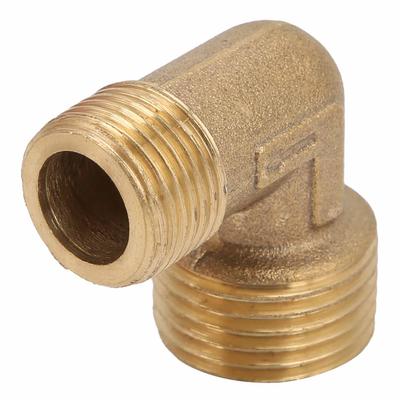1100W Air Compressor 90 Degree Elbow Brass 1?Way Check Valve Accessories Fittings12x38 Without