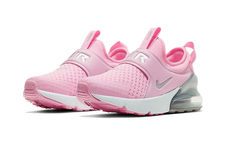 Nike Air Max 270 Extreme Cushioning Low Top Kids Lifestyle Shoes Pink Children Aged 3 7 Years Old CI1107-600
