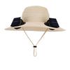 Solar Fan Hat Portable Sun Cap Summer hat USB Rechargeable Single/Dual Cooling Fan Fishing Hat Fisherman Hiking Mountaineering