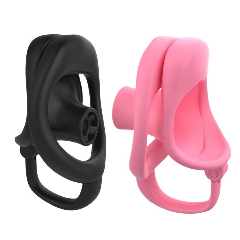 Male Penis Chastity Cage Set Small Bird Chastity Cage With 3 Size Rings Belt Penis Lock Ring Bondage Slave Man Sex Toy