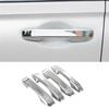 Chrome 4PCS Exterior Door Handle Cover Trim For Honda Accord 2023 2024 11th Gen