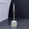Punch-Free Wall-Mounted Toilet Brush with Base