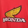 Hanes 90s Wing Mark Short sleeve HONDA T-shirt L Honda Old Vintage Men's Used