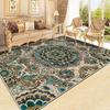 Persischer Wohnzimmerteppich Retro-Dekoration Große Fläche Rutschfeste Teppiche Luxussofa Zuhause Leicht zu reinigen Schlafzimmer Lounge Bodenmatte Boho