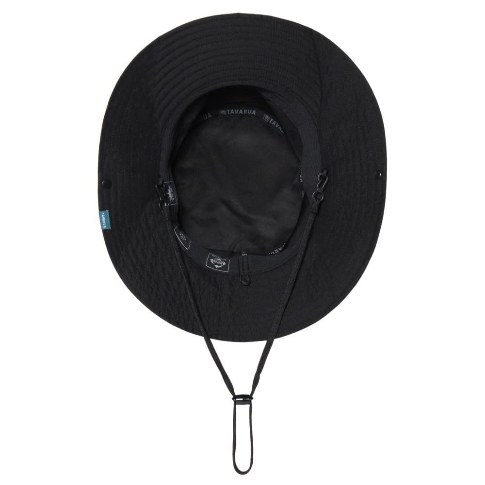 Tabarua UV Eco Recycled Hat TM2008 BLACK 59cm Unisex Hat for Surfing UPF50+