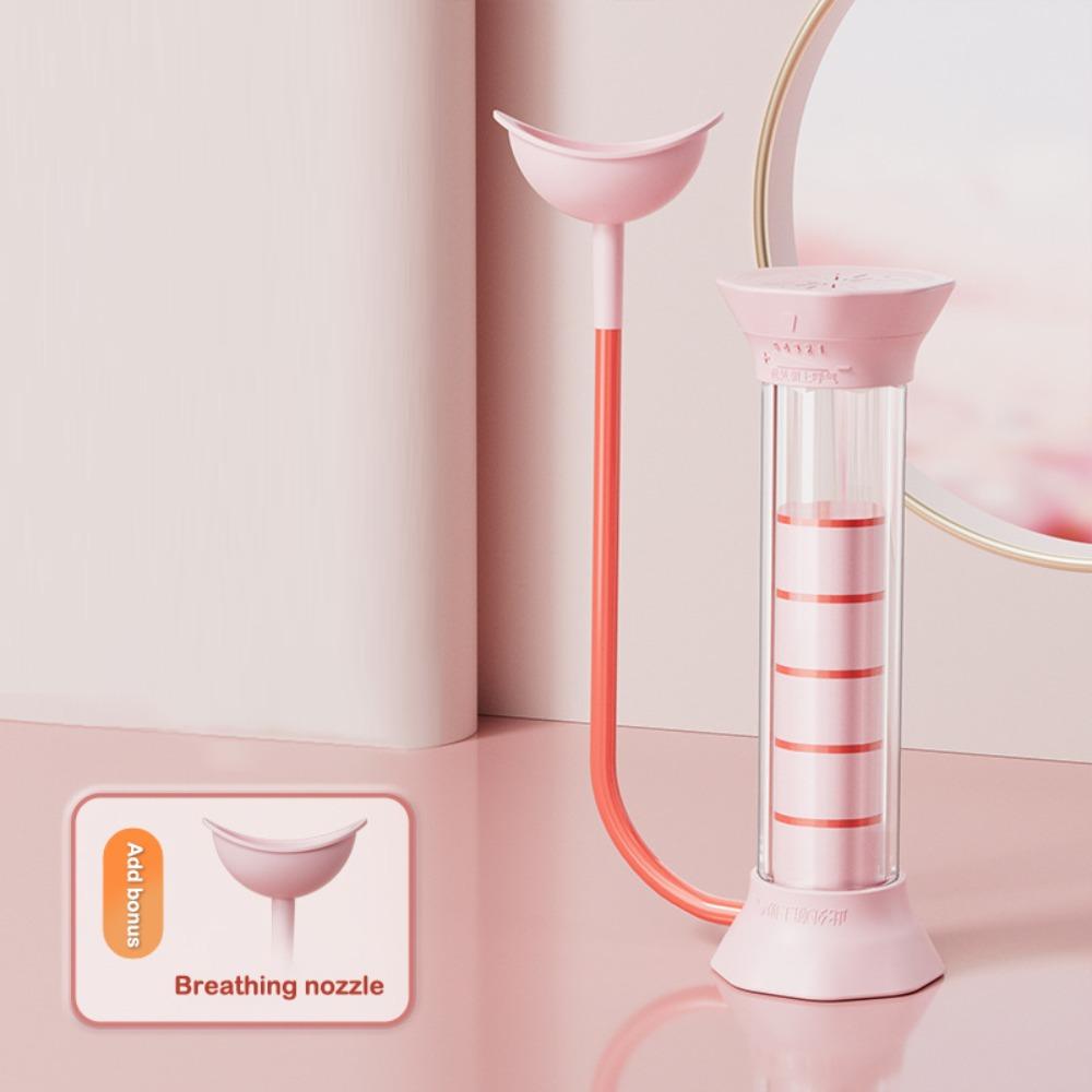 

Adjustable Resistance Breathing Trainer Counted Core Strength Trainer Men Women Pink-No Counted