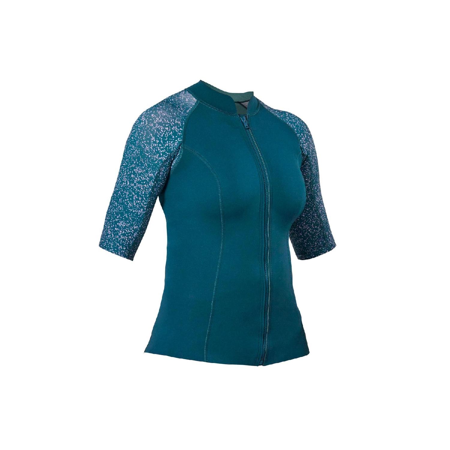 

Женский гидрокостюм Subea с короткими рукавами, неопреновый верх толщиной 1,5 мм, неопрен, свобода движений, защита SPF 50 L