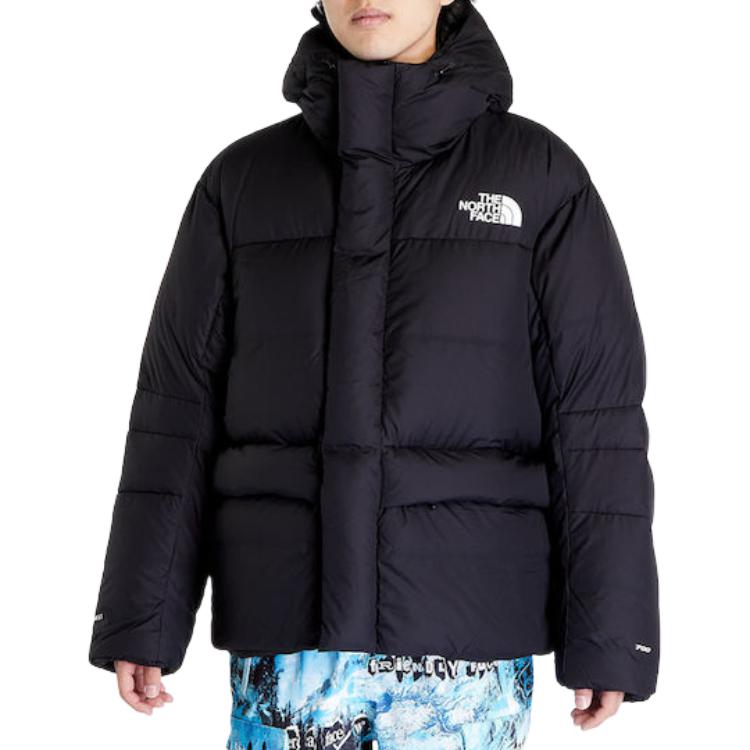 The North Face logo print padded jacked NF0A7UQY-JK3