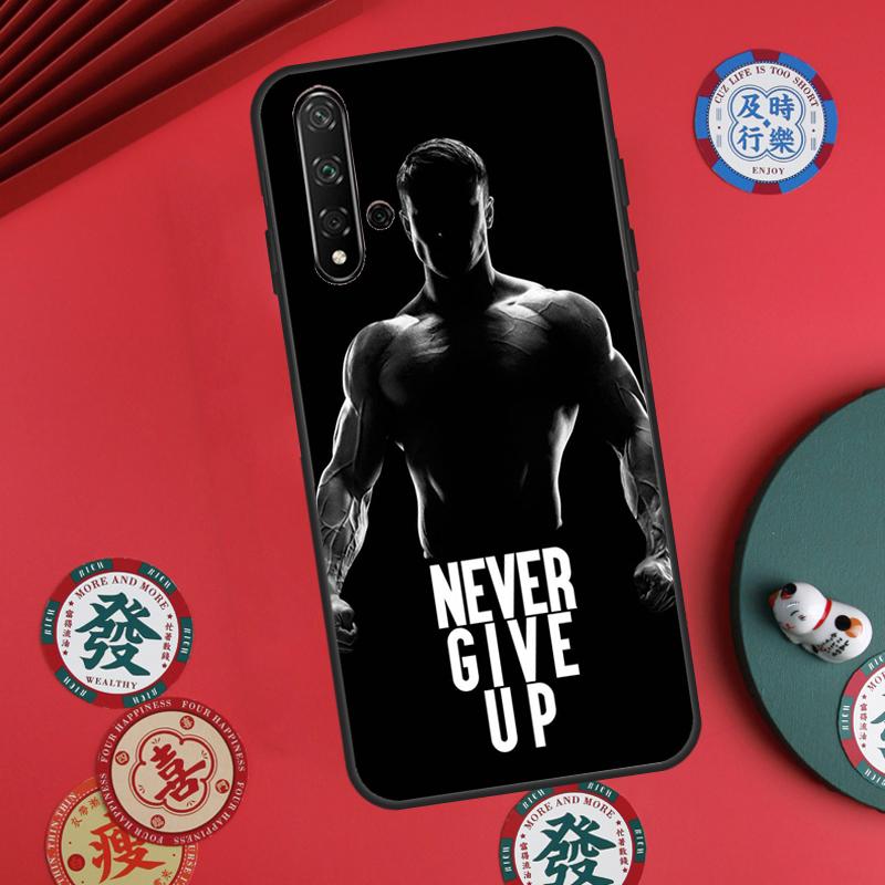 Bodybuilding Gym Fitness For Huawei Nova Y73 Y72 Y61 Y91 Y90 Y70 Y60 12s 12i 11i 8i 9 10 SE P60 Pro P30 P40 Lite Case