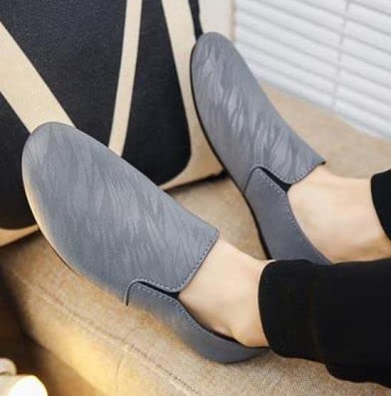 Aspersio Camouflage Design Laceless Casual Shoes for Driving Patterned Lightweight Outdoor Business Deck Office Elegant Thin Stays Stylish Shoes