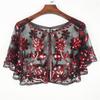 Sparkling Short Scarf Shawl With Glittering Sequined For Women And Girl Beach Event Evening Party Dressingup Accessory