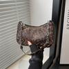 Niche Design Shoulder Bag Versatile Popular New Bag Foreign Style Handbag Fashionable Retro Leopard Print Underarm Bag