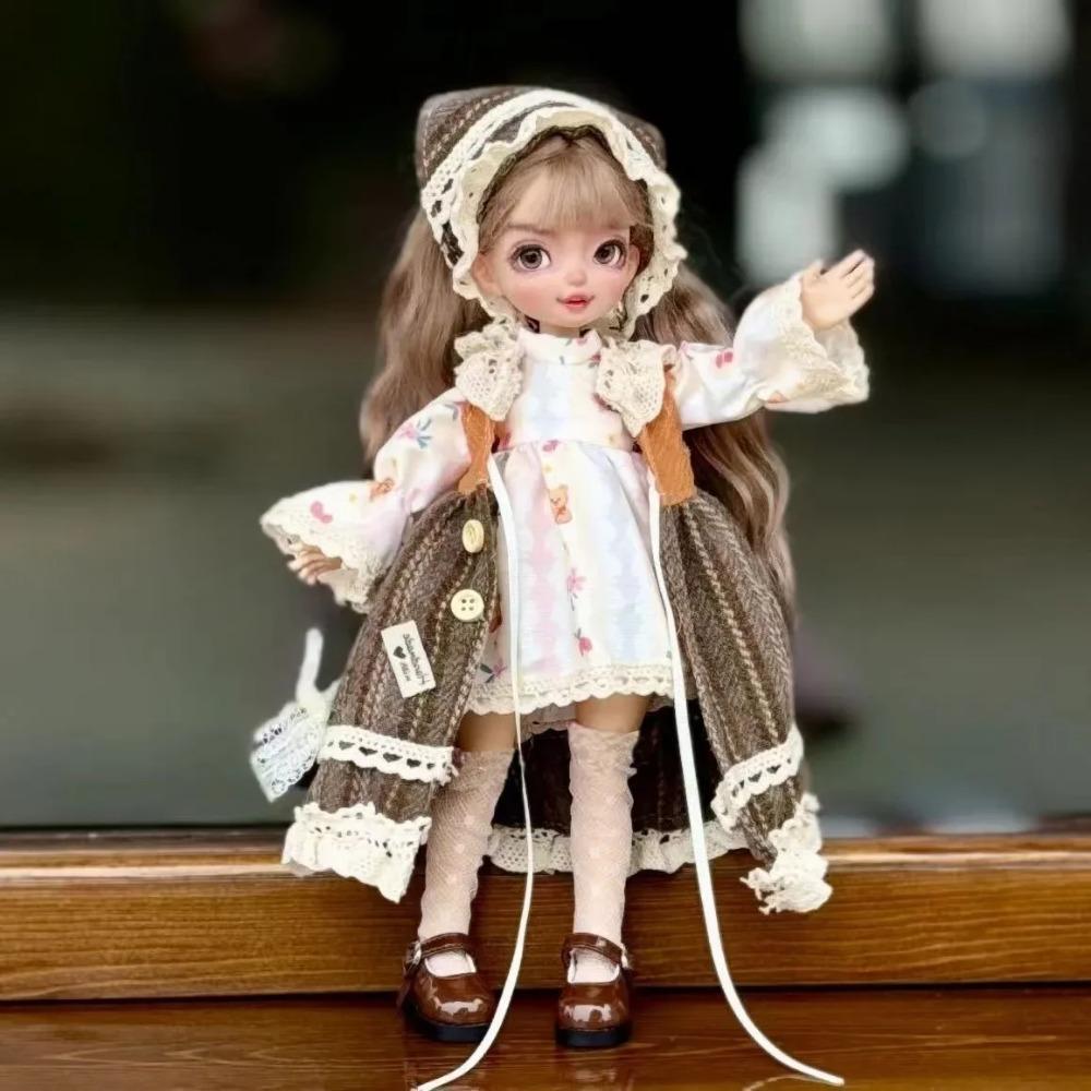 

30 см Одежда для куклы-принцессы Милый набор платьев для куклы BJD 1/6 Аксессуары для кукольного платья