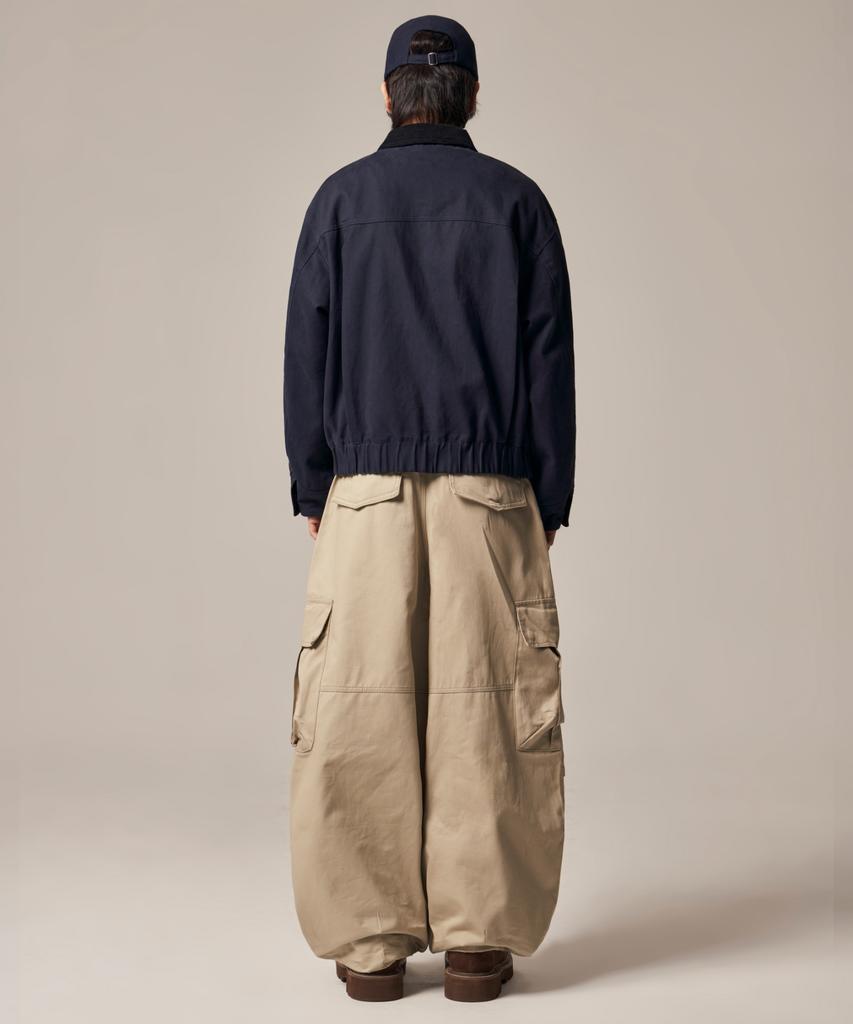 IDWS Andy Twill Balloon Cargo Pants Beige