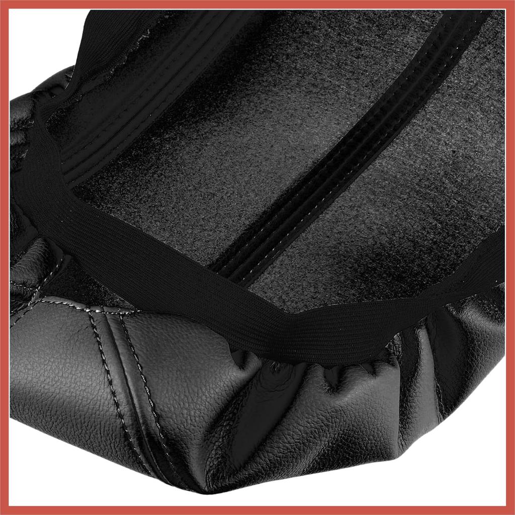 ACROPIX Car Center Console Armrest Cover for Cadillac XTS 2013-2019 Faux Leather Interior Arm Rest Cover Elbow Cushion Pad Black Car Parts