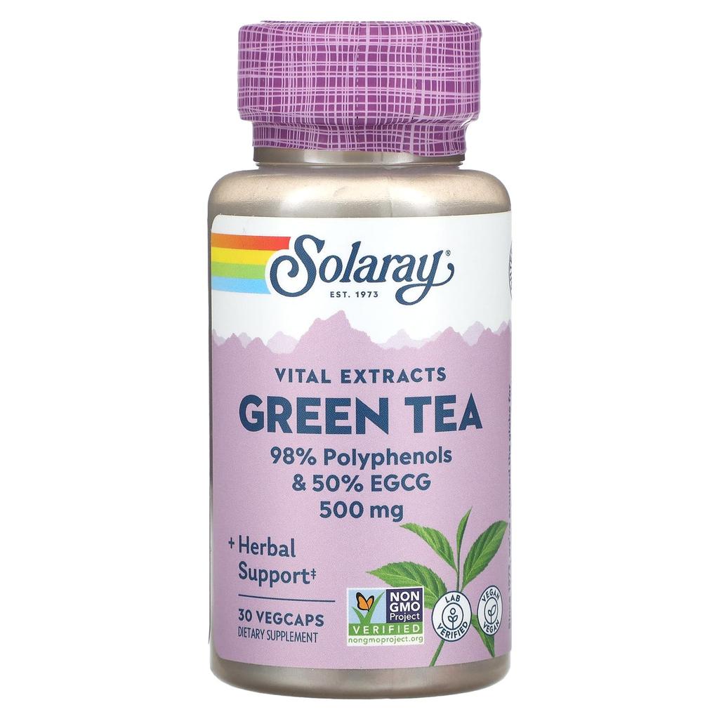 Essential Extract, Green Tea, 500Mg, 30 Veggie Caps