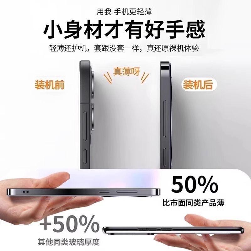 Applicable to OPPOreno11 mobile phone case lens film all-inclusive anti-drop reno11pro advanced sense ultra-thin matte cover p