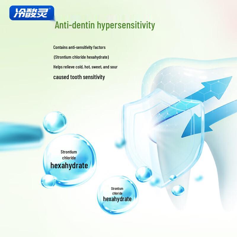 Leng Shuan Ling Herbal Anti-Sensitivity Toothpaste with Honeysuckle