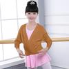 Toddler Girls' Knitted Ballet Cardigan - Long Sleeve Sweater Shawl