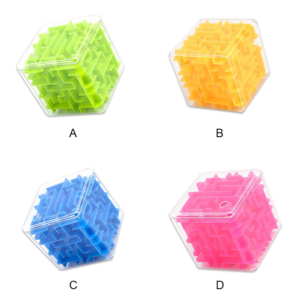 3D Maze Cube Educational Toys Developmental Puzzle Intelligence Space Exercising Game Girls Boys Children's Day