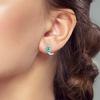 Sales 925 Silver Hoops Earrings Plant Cherry Strawberry Earrings for Women Girls Fashion Jewelry Gifts