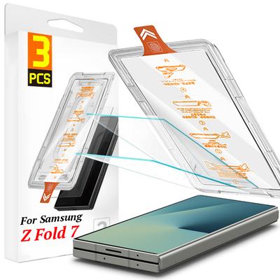 Easy Installation Tempered Glass Screen Protectors for Z Fold 7/6/5 Anti-spy Dust Free HD Films for Samsung Galaxy Z Fold5/6/7