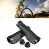 Bike Handlebar Grips Aluminium Alloy and Rubber Anti Skid Bicycle Handles for Cycling Replacement